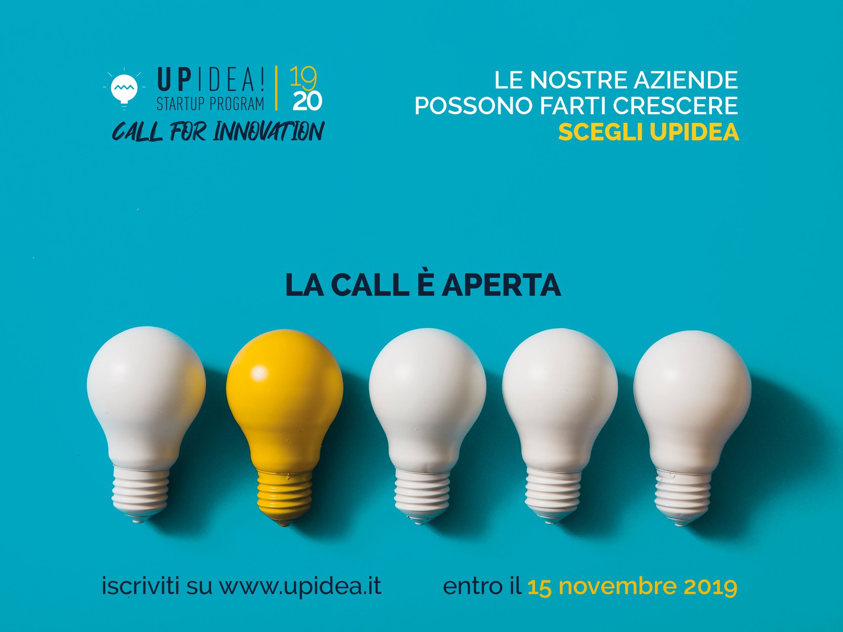 Nuova call Upidea 2019