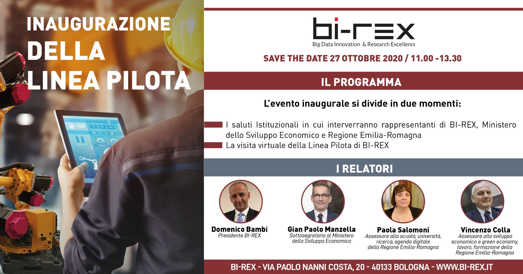 Inaugurazione Bi-Rex